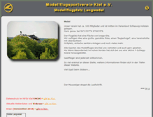 Tablet Screenshot of mfsv-kiel.de